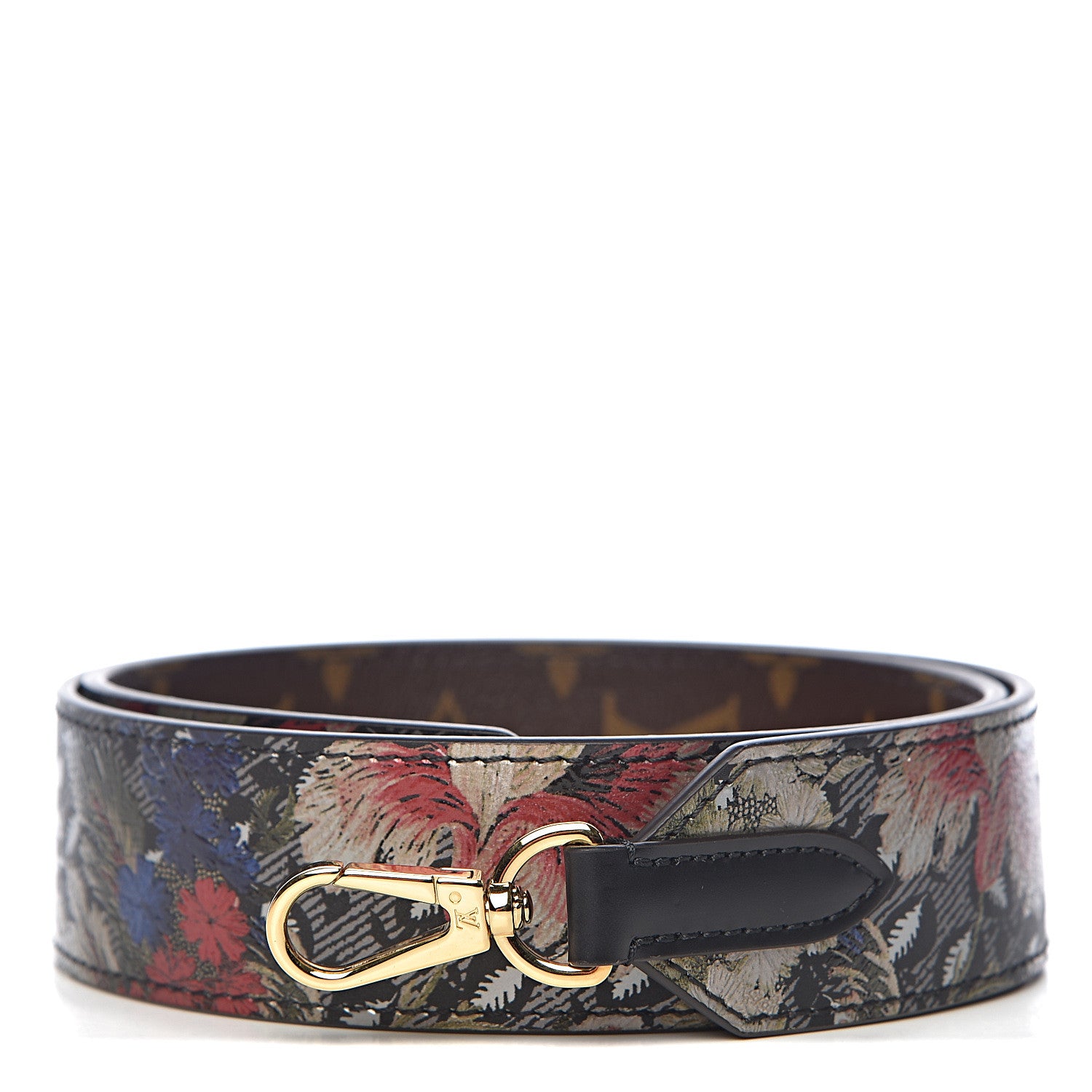 Louis Vuitton Monogram Printed Bandouliere Reversible Shoulder Strap 1 of 4