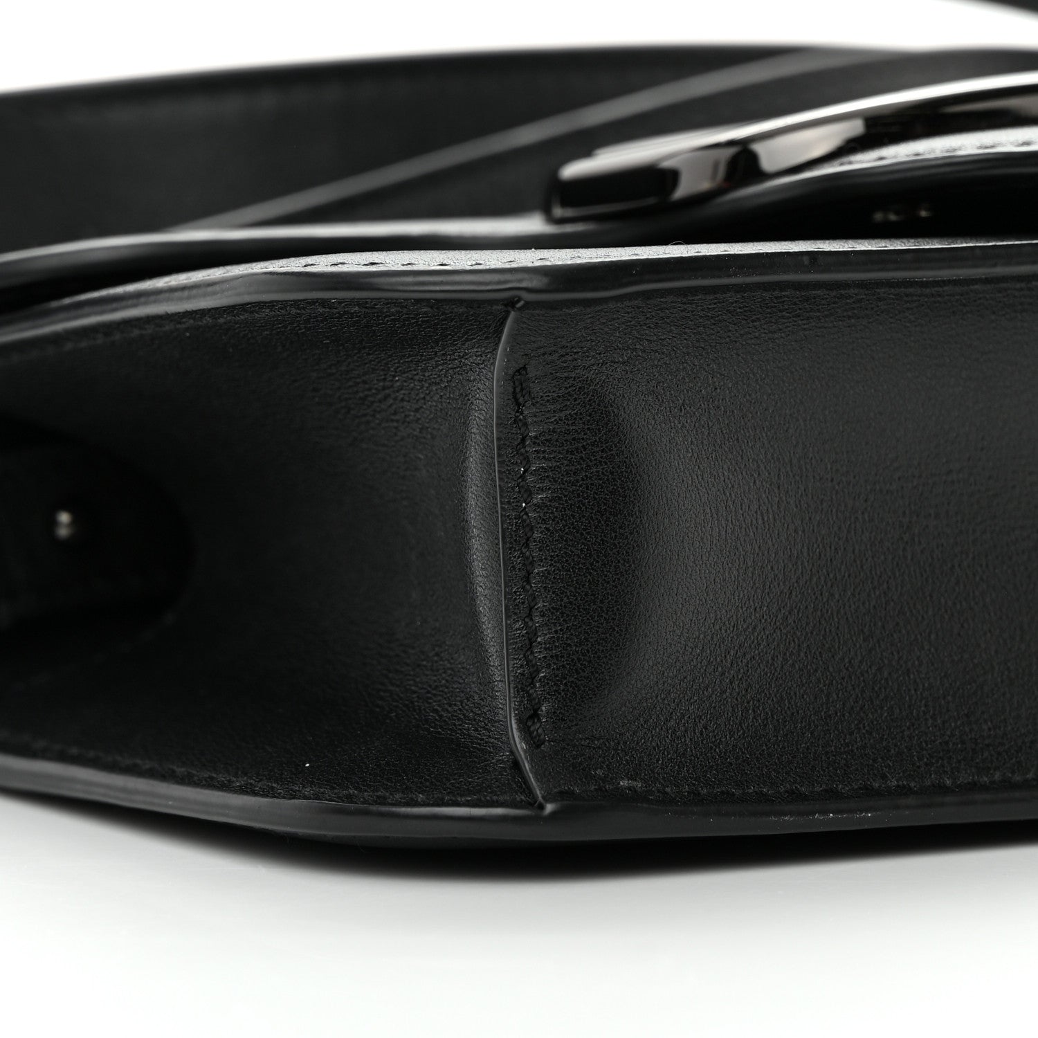 Valentino Garavani Calfskin Monochrome Vlogo Mini Loco Crossbody Bag Black 9 of 18