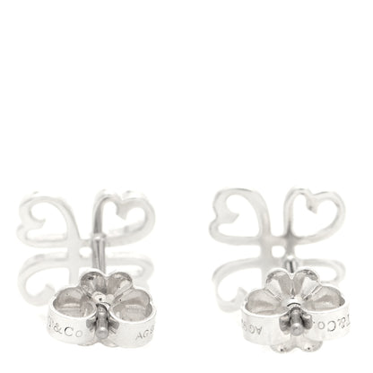 Tiffany Sterling Silver Paloma Picasso Loving Hearts Earrings 3 of 4