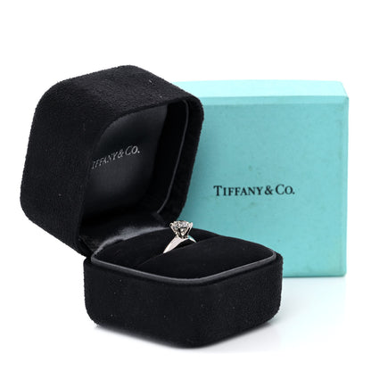 Tiffany Platinum Diamond .81ct Solitaire Engagement Ring 46 3.75 7 of 7