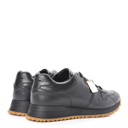 Louis Vuitton X SUPREME Calfskin Run Away Sneakers 7 Black 4 of 10