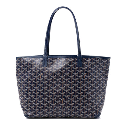 Goyard Goyardine Artois PM Navy 1 of 9