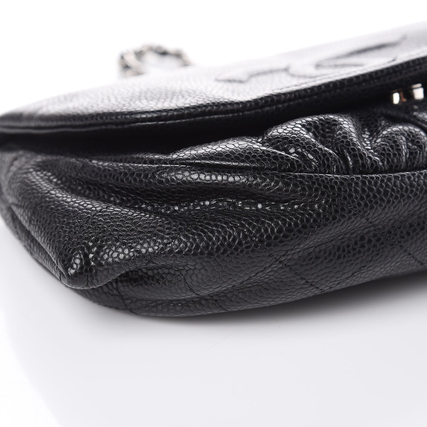 Caviar Half Moon Wallet On Chain WOC Black