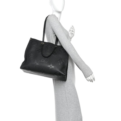 Louis Vuitton Empreinte Monogram Giant Onthego GM Black 2 of 10