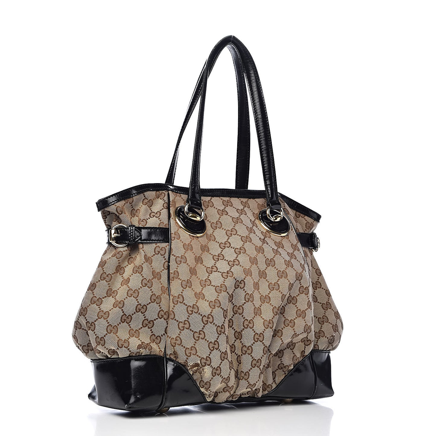 Monogram Full Moon Tote Black