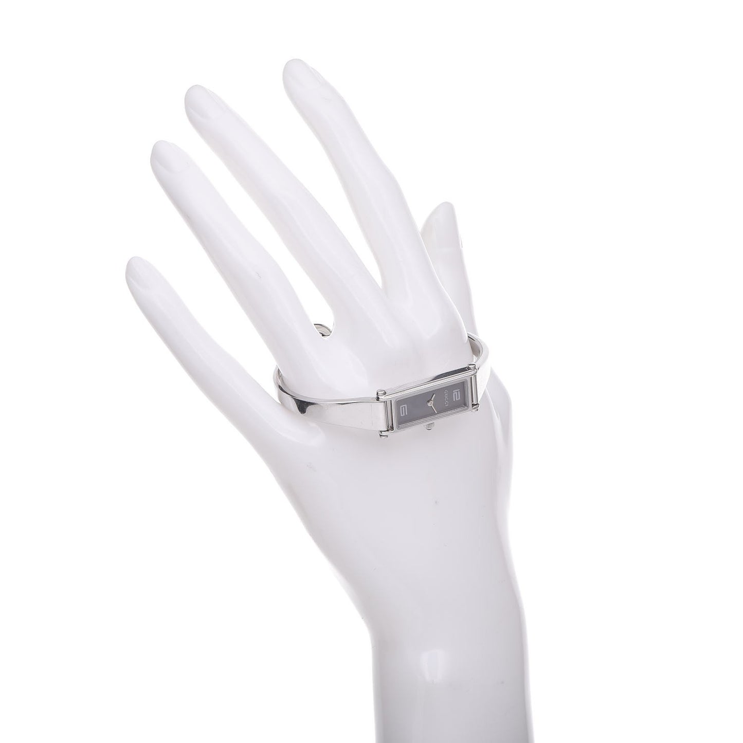 Stainless Steel 12mm 1500L Horsebit Quartz Watch Grey