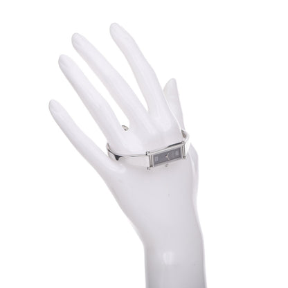 Gucci Stainless Steel 12mm 1500L Horsebit Quartz Watch Grey 2 of 6