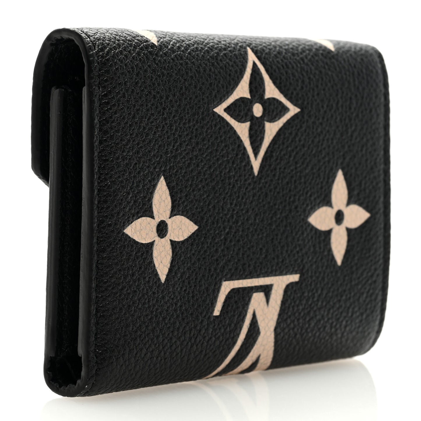 Empreinte Monogram Giant Victorine Wallet Black Beige