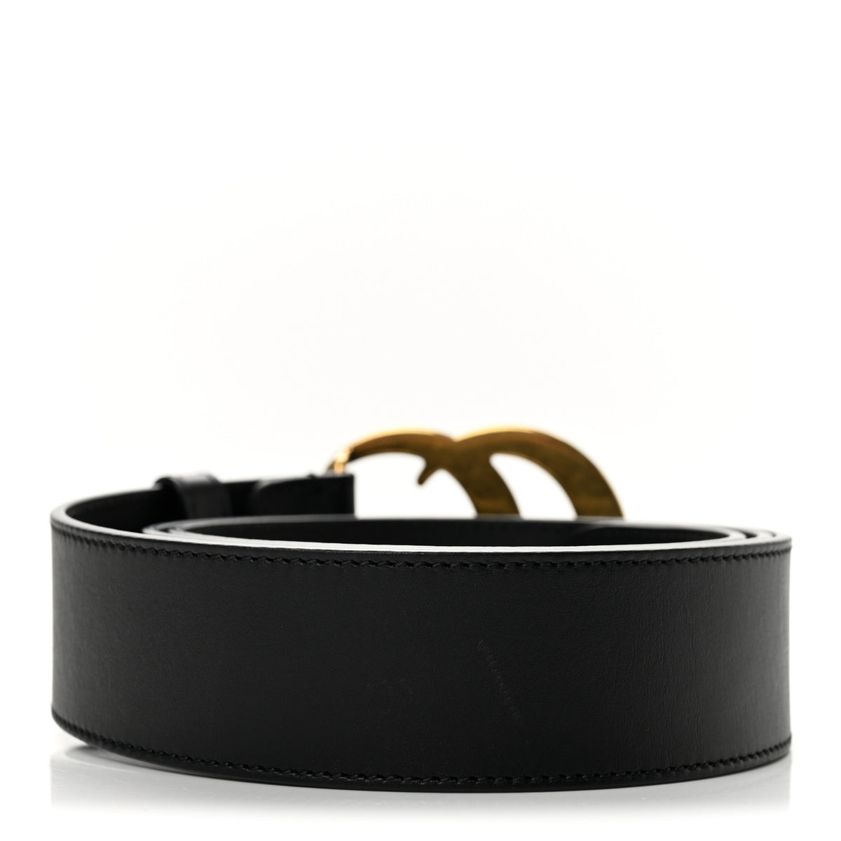 Gucci Calfskin Double G 40mm Belt 95 38 Black 2 of 7
