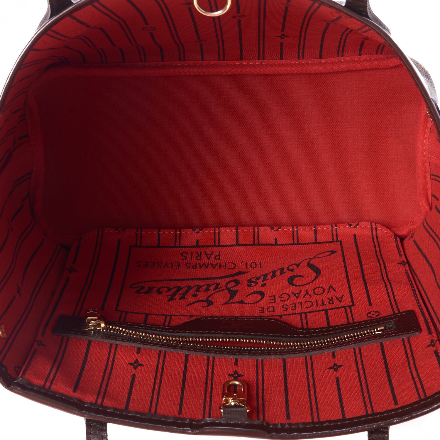 Louis Vuitton Damier Ebene Neverfull PM 7 of 9