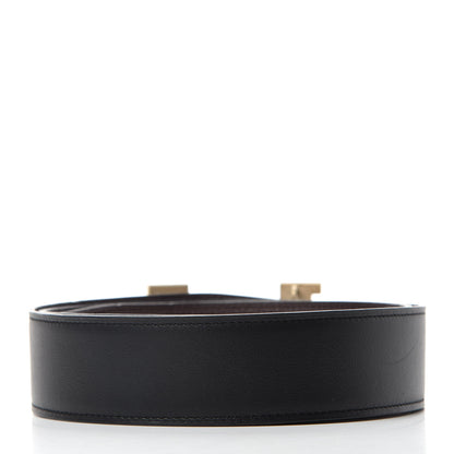 Hermes Box Togo 42mm Constance Belt 85 Black Chocolate 2 of 7