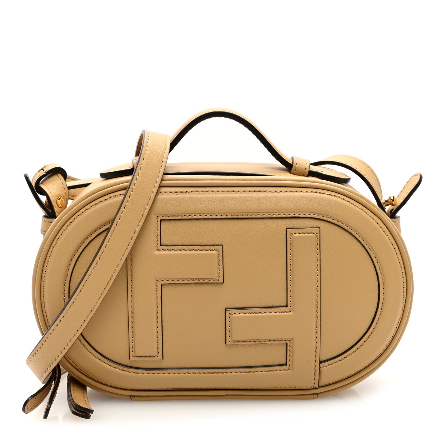 Vitello Grace Matte O'Lock Mini Camera Case Sahara