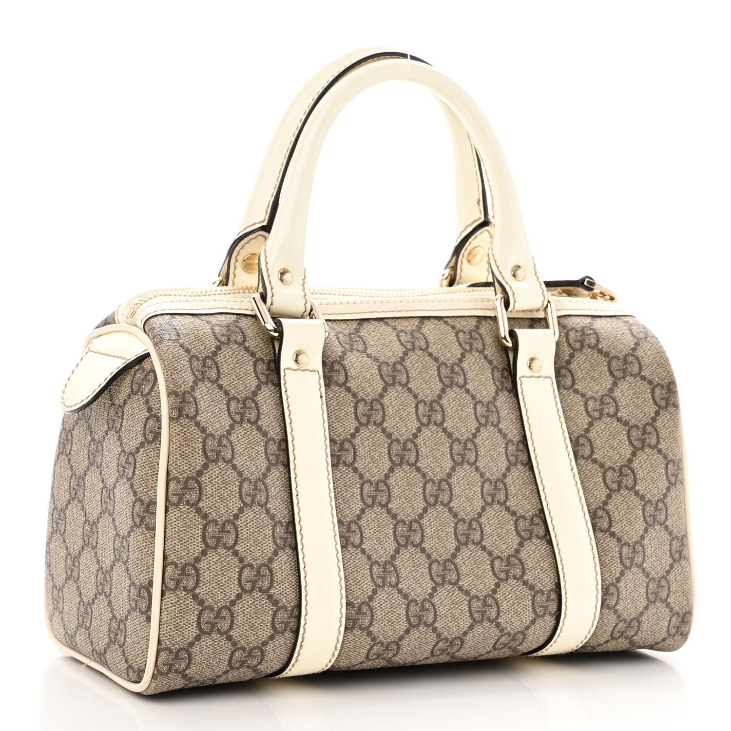 Gucci GG Plus Monogram Small Joy Boston White 3 of 13