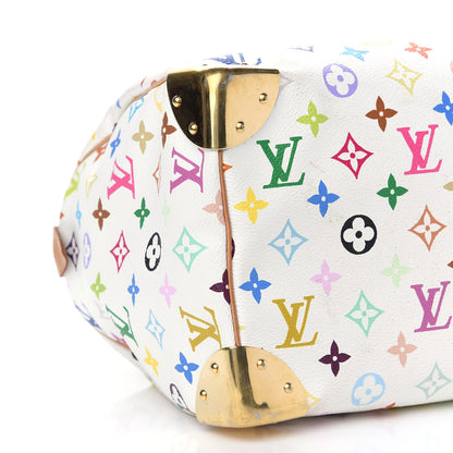 Louis Vuitton Monogram Multicolor Speedy 30 White 7 of 15