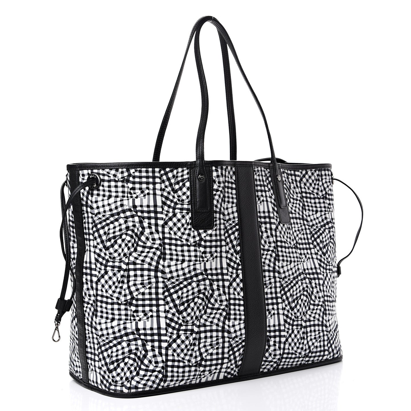 Visetos Large Liz Reversible Shopper Tote Black