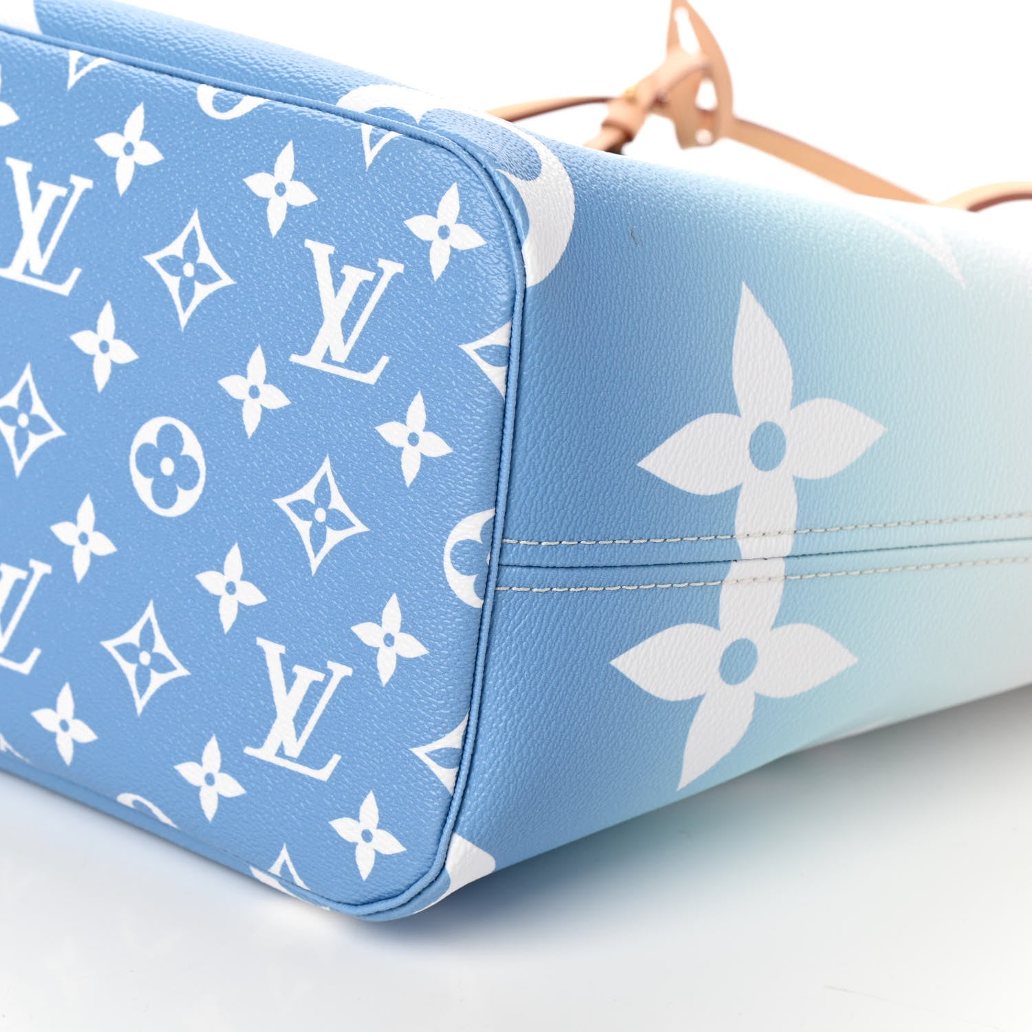 Louis Vuitton Monogram Giant By The Pool Neverfull MM Blue 15 of 15