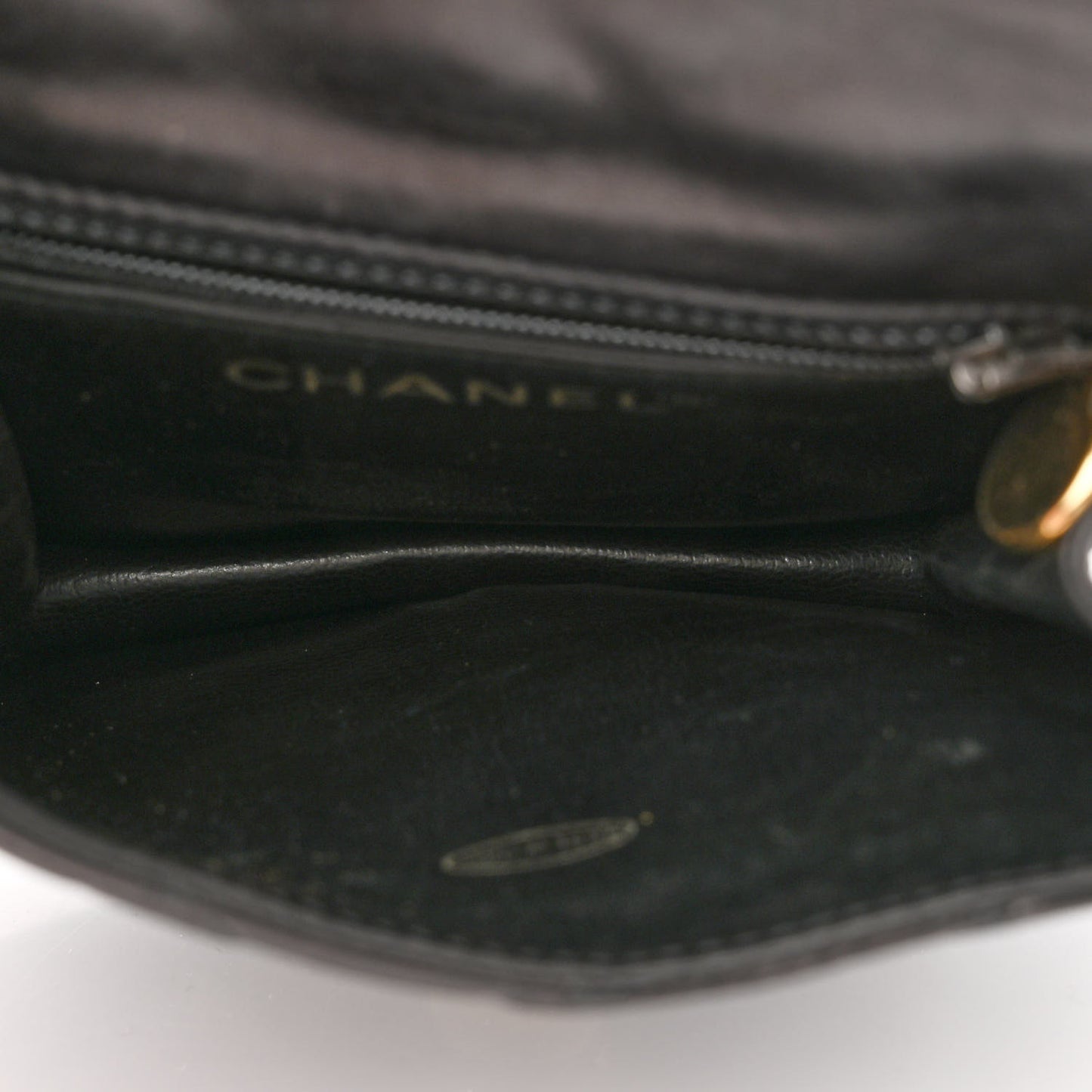 Lambskin Quilted Flap Waist Belt Bag 75 30 Black