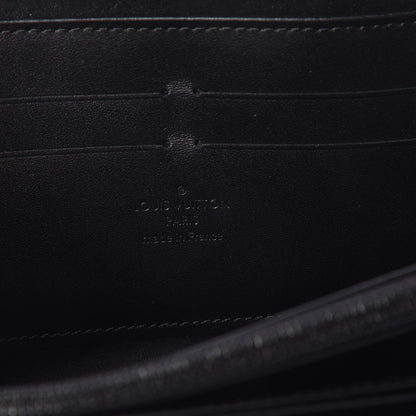 Louis Vuitton Vernis Zippy Wallet Noir Magnetique 6 of 7