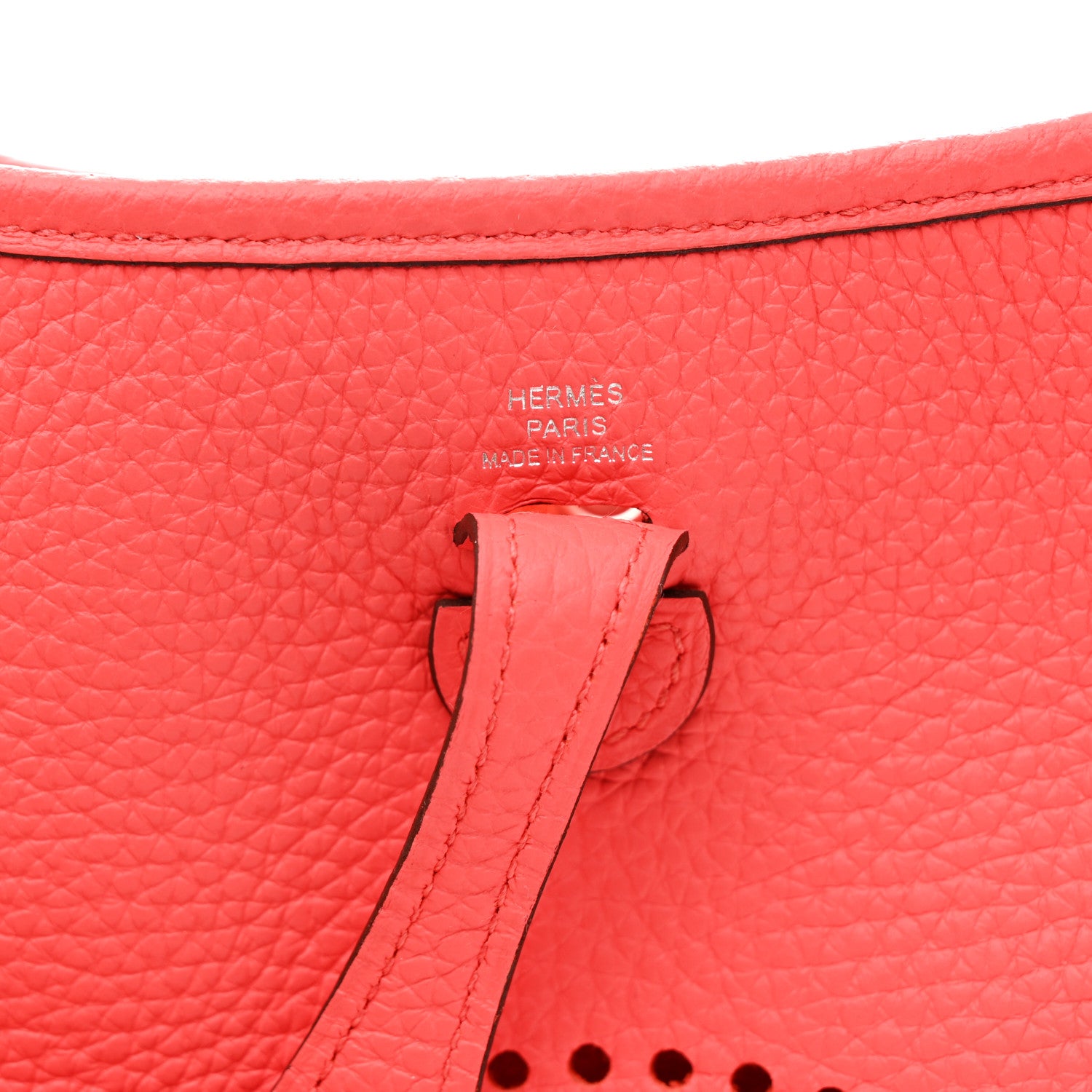 Hermes Taurillon Clemence Evelyne TPM Rose Jaipur 6 of 12