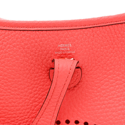 Hermes Taurillon Clemence Evelyne TPM Rose Jaipur 6 of 12