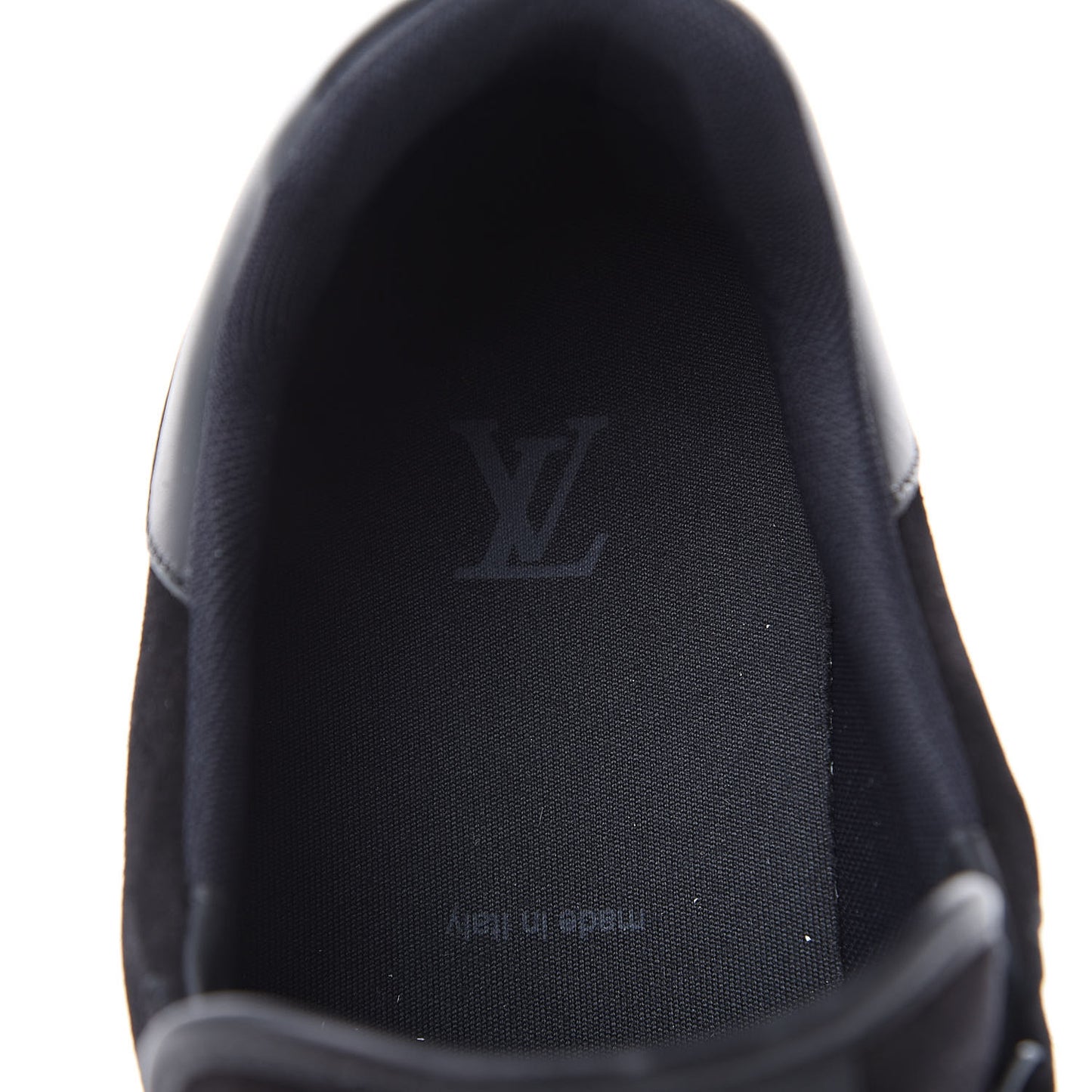 Suede Uniform Sneakers 11 Black