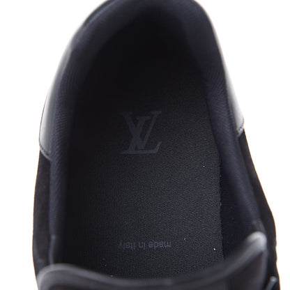 Louis Vuitton Suede Uniform Sneakers 11 Black 8 of 9