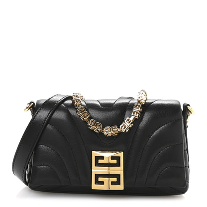 Givenchy Calfskin Quilted Micro 4G Soft Bag Black 1 of 10