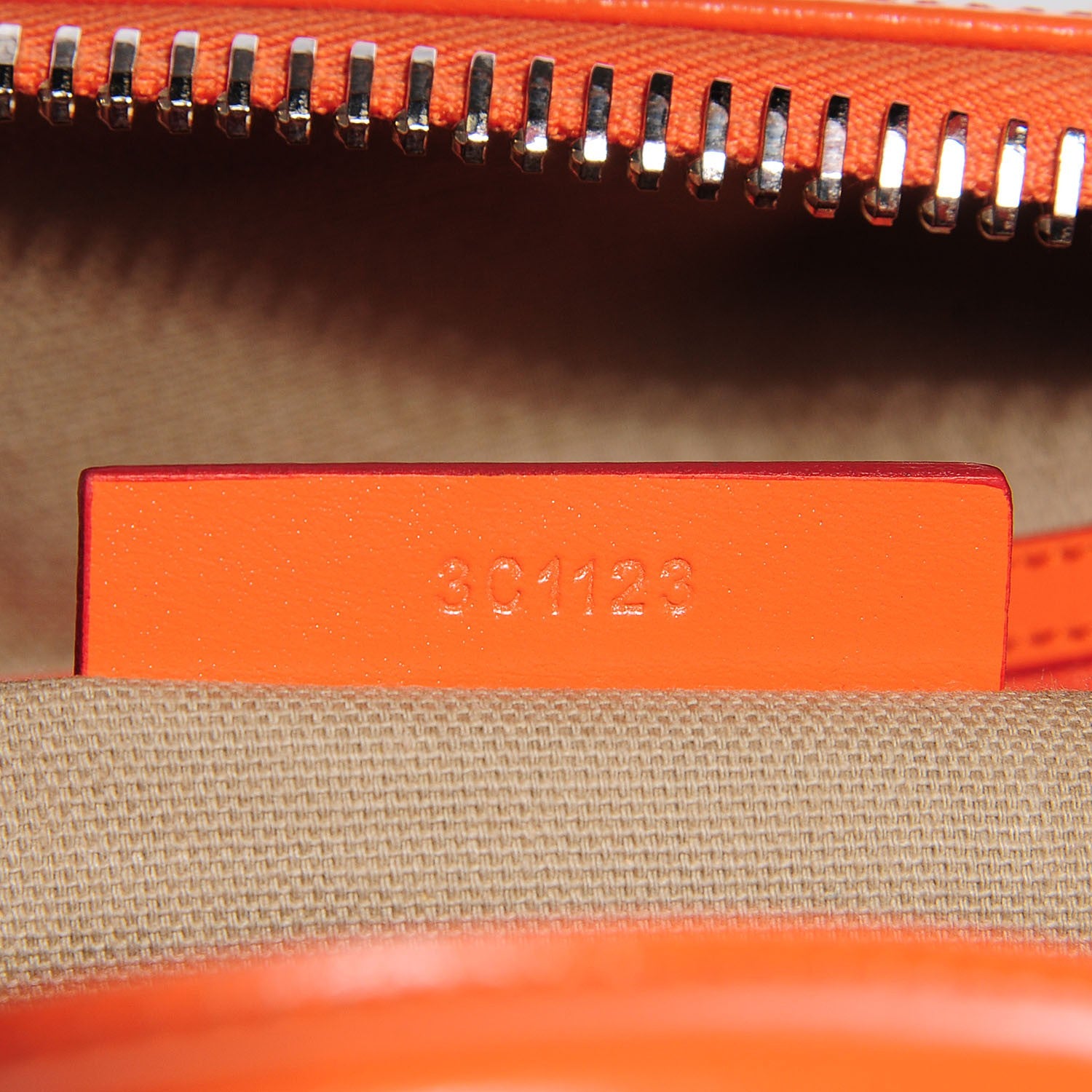 Givenchy Shiny Lord Calfskin Small Antigona Orange 7 of 7