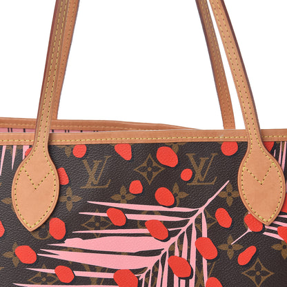 Louis Vuitton Monogram Jungle Dots Neo Neverfull MM Sugar Pink Poppy 9 of 11