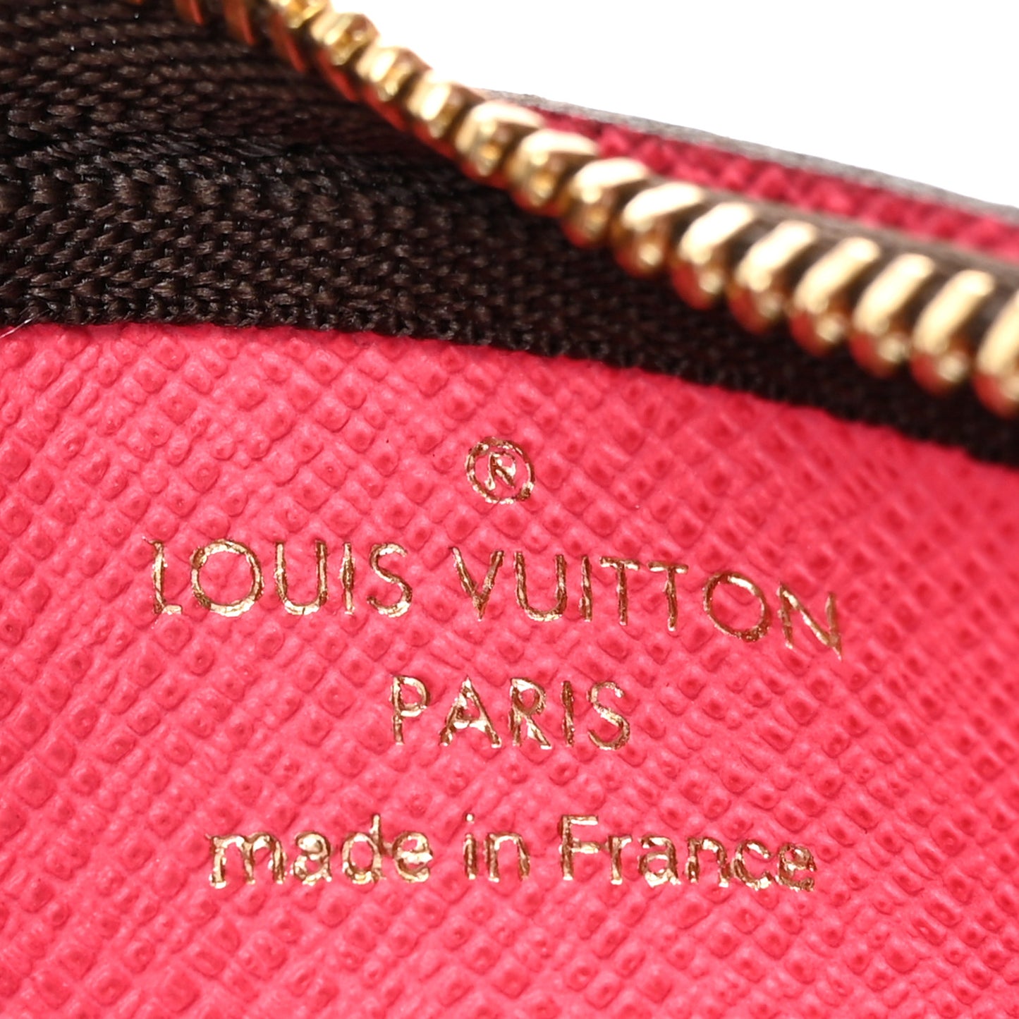 Monogram 2023 Christmas Animation Sailing Vivienne Key Pouch Dragonfruit Pink