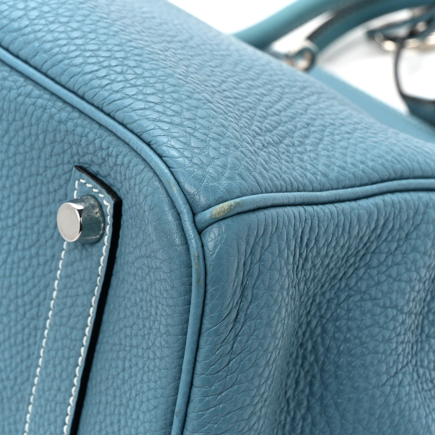 Togo Birkin 35 Blue Jean