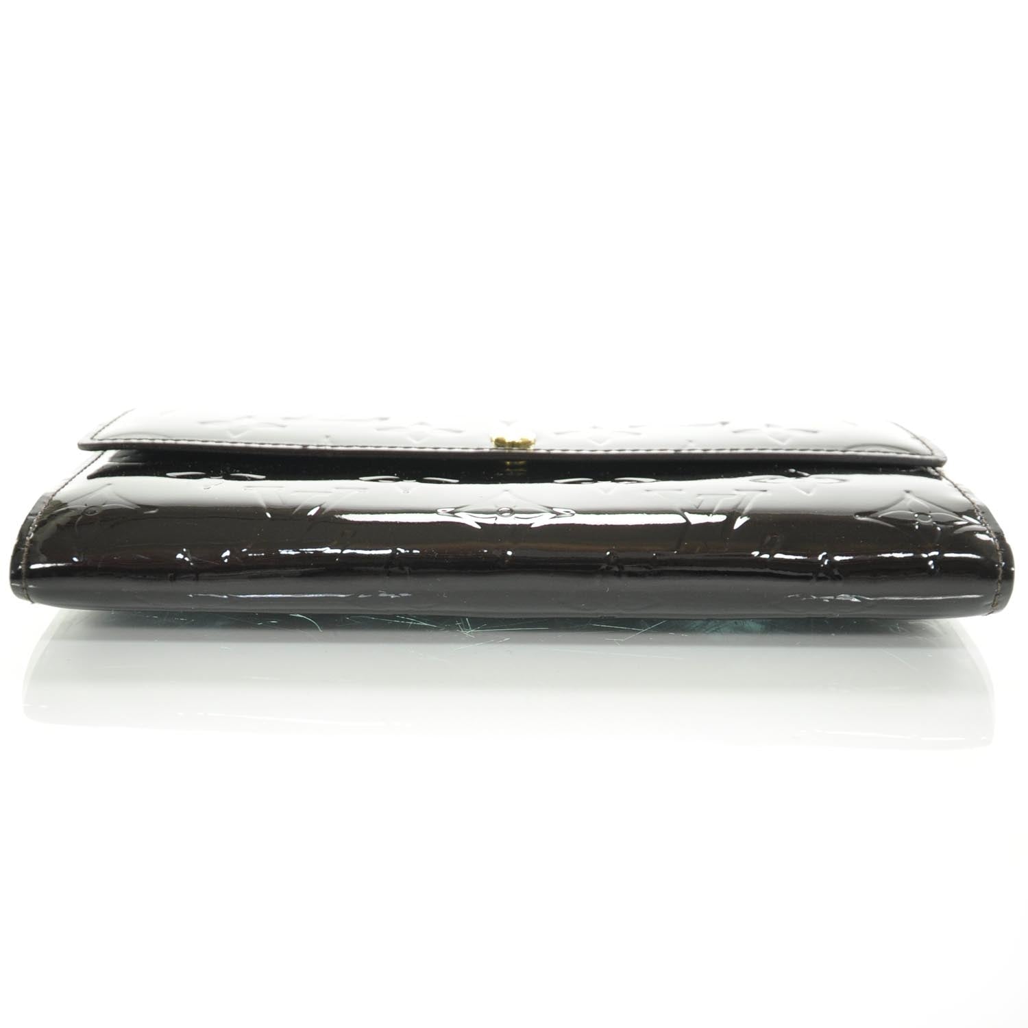 Louis Vuitton Vernis Sarah Wallet Amarante 4 of 7