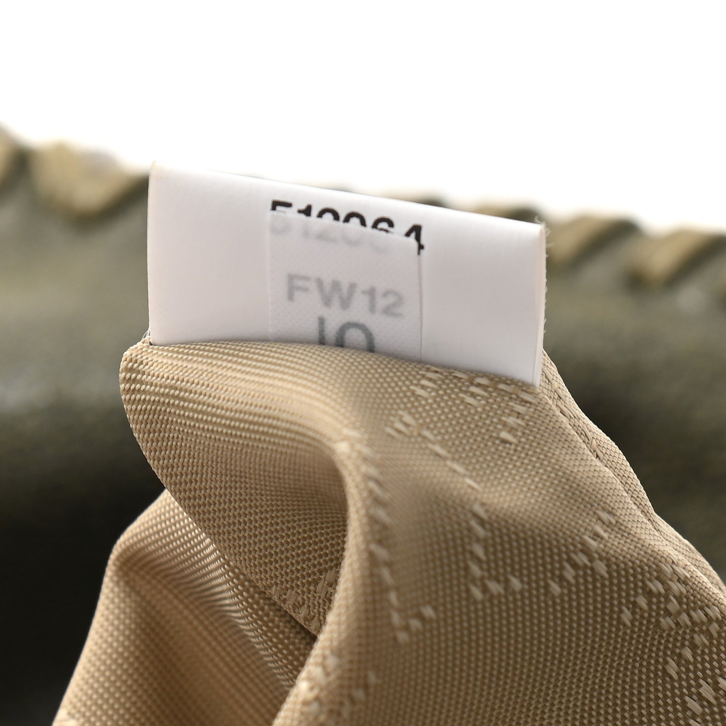 Shaggy Deer Small Falabella Tote Olive