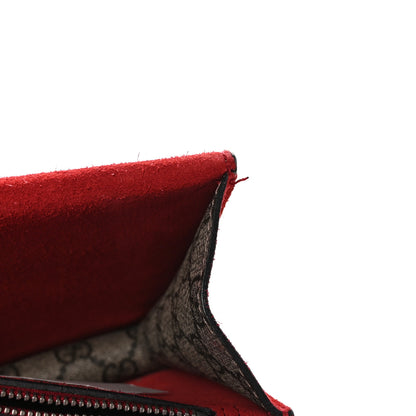 Gucci GG Supreme Monogram Small Dionysus Shoulder Bag Red 13 of 15