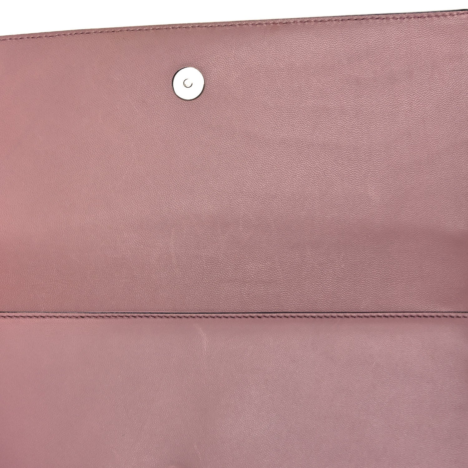 Gucci Nappa Crystal Triangles Clutch Rose Baby Candy Rame 13 of 14