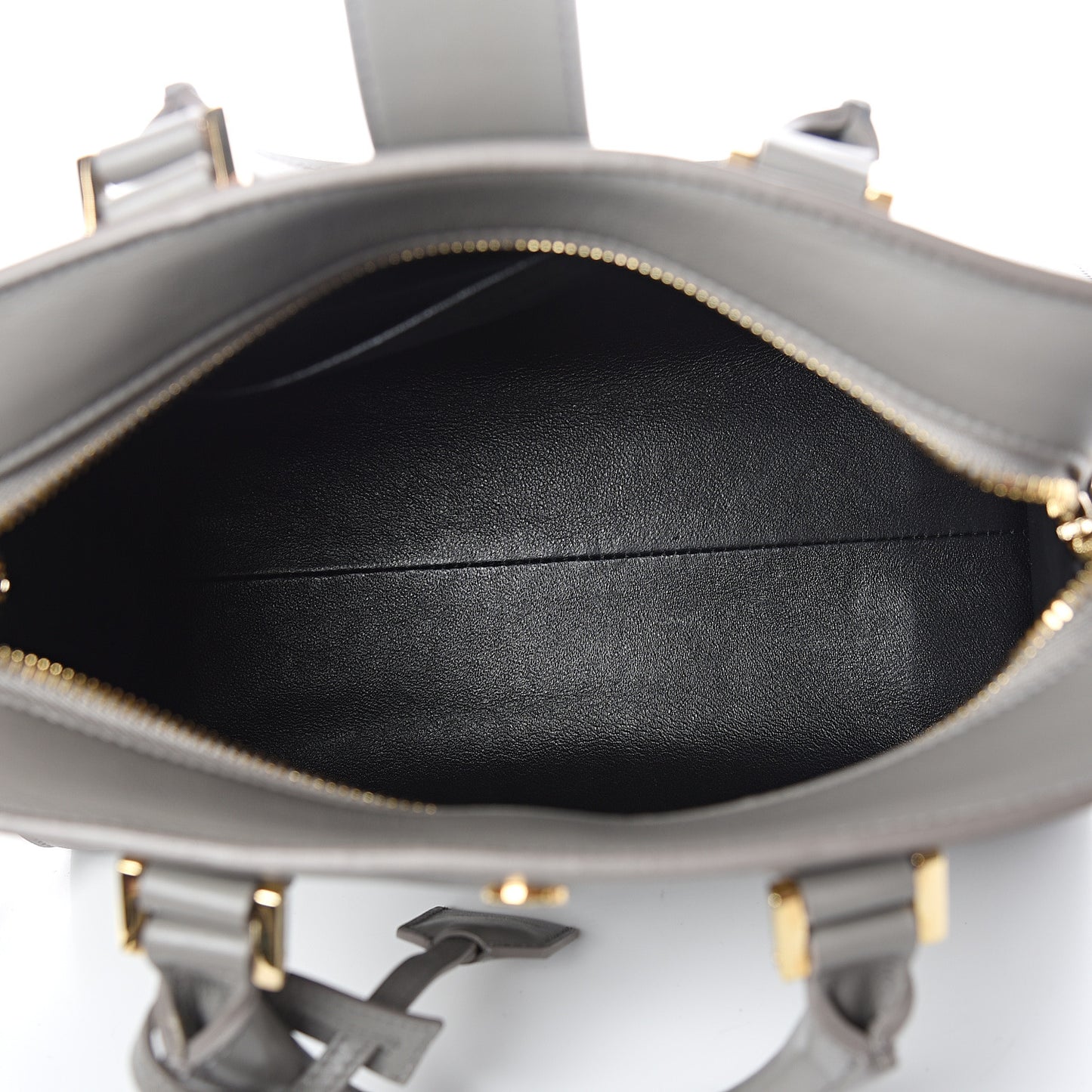 Calfskin Monogram Baby Cabas Fog