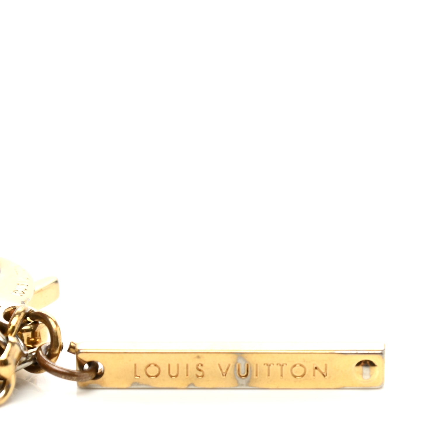 Mini Lin Croisette Bag Charm Beige
