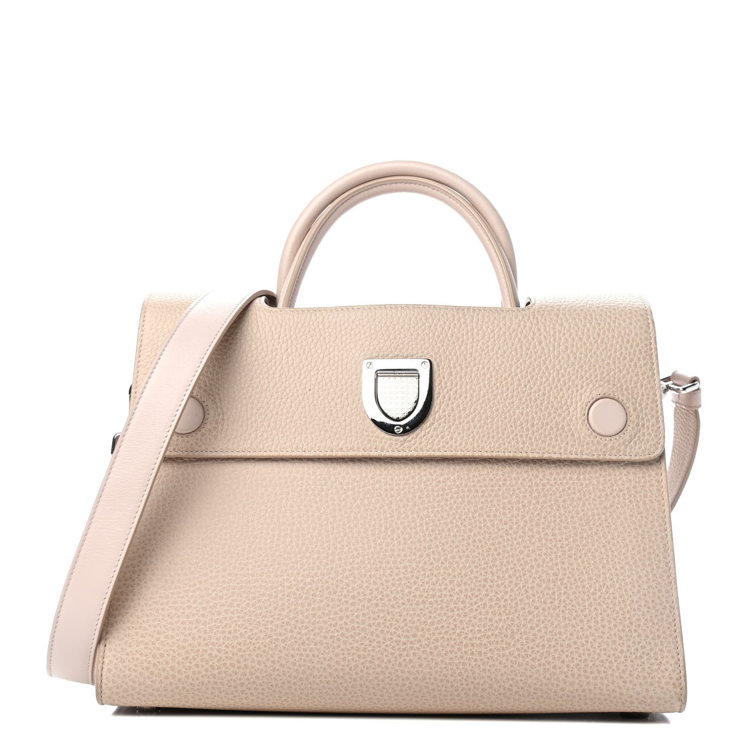 Christian Dior Bullcalf Medium Diorever Flap Beige 1 of 4