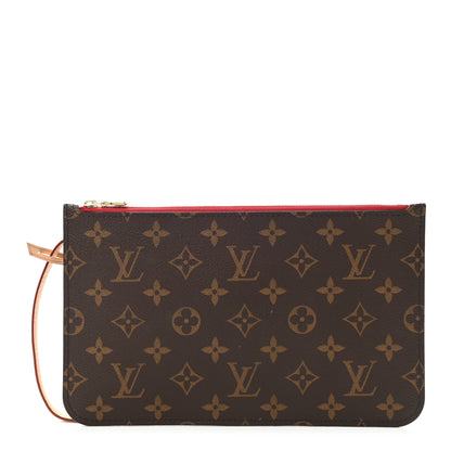 Louis Vuitton Monogram Neverfull MM GM Pochette Cherry 1 of 7