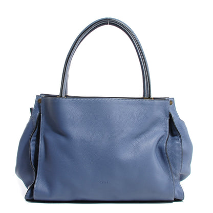 Chloe Calfskin Dree Shoulder Bag Street Blue 1 of 9