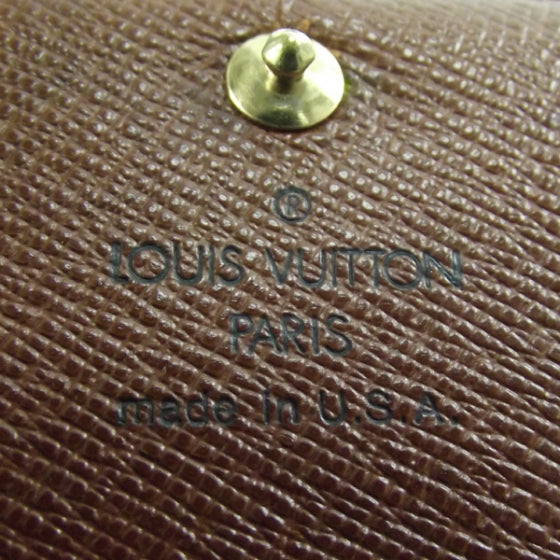 Louis Vuitton Monogram Porte-Monnaie Tresor Wallet 7 of 9