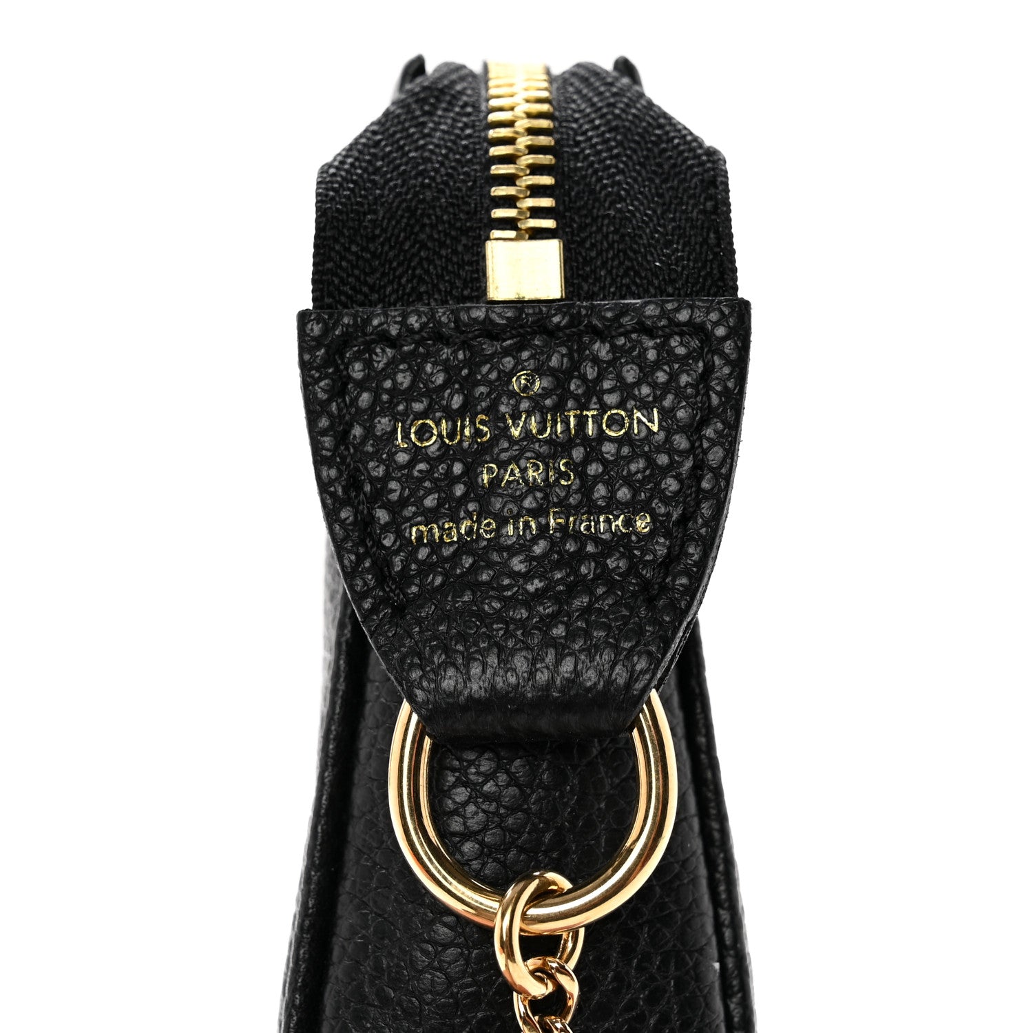 Louis Vuitton Empreinte Monogram Giant Mini Pochette Accessories Black 5 of 6