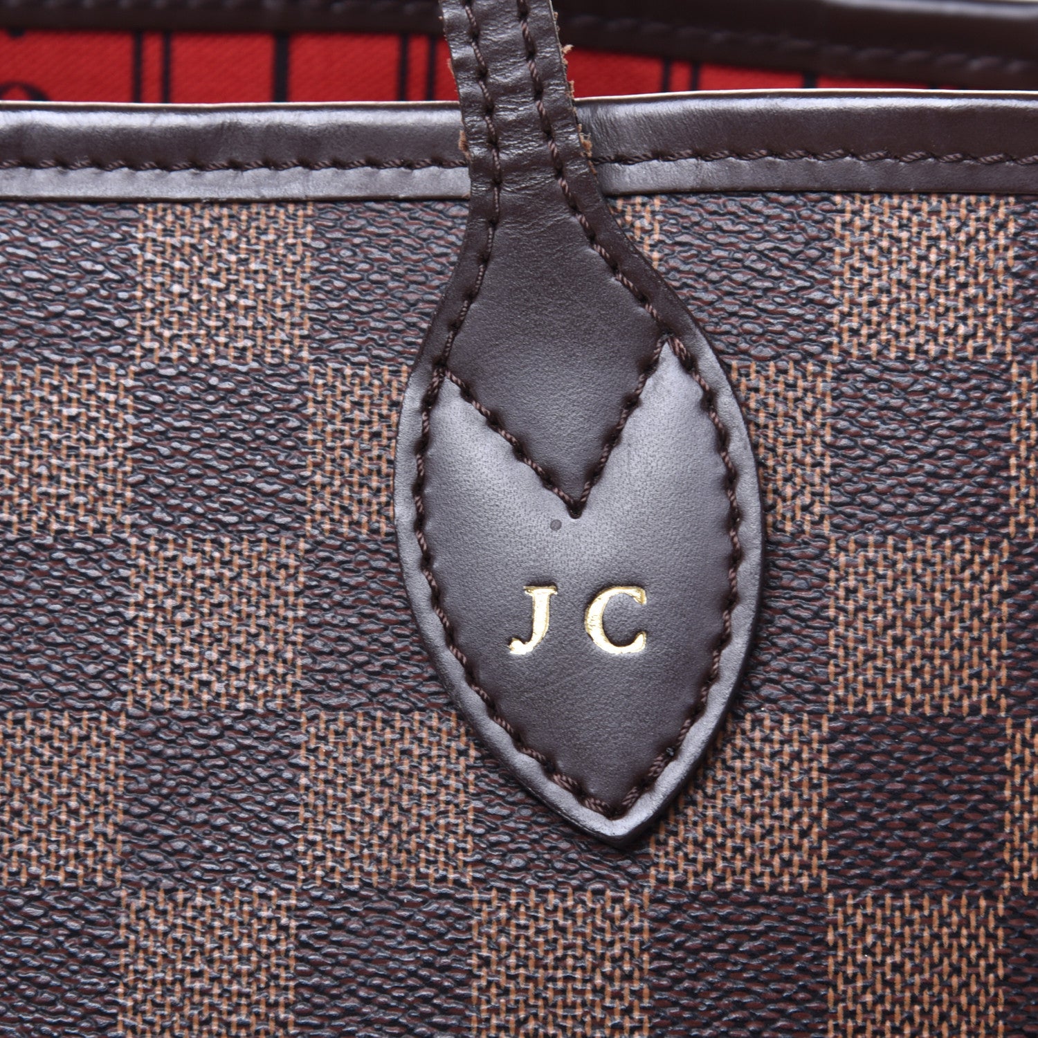 Louis Vuitton Damier Ebene Neverfull MM 9 of 12