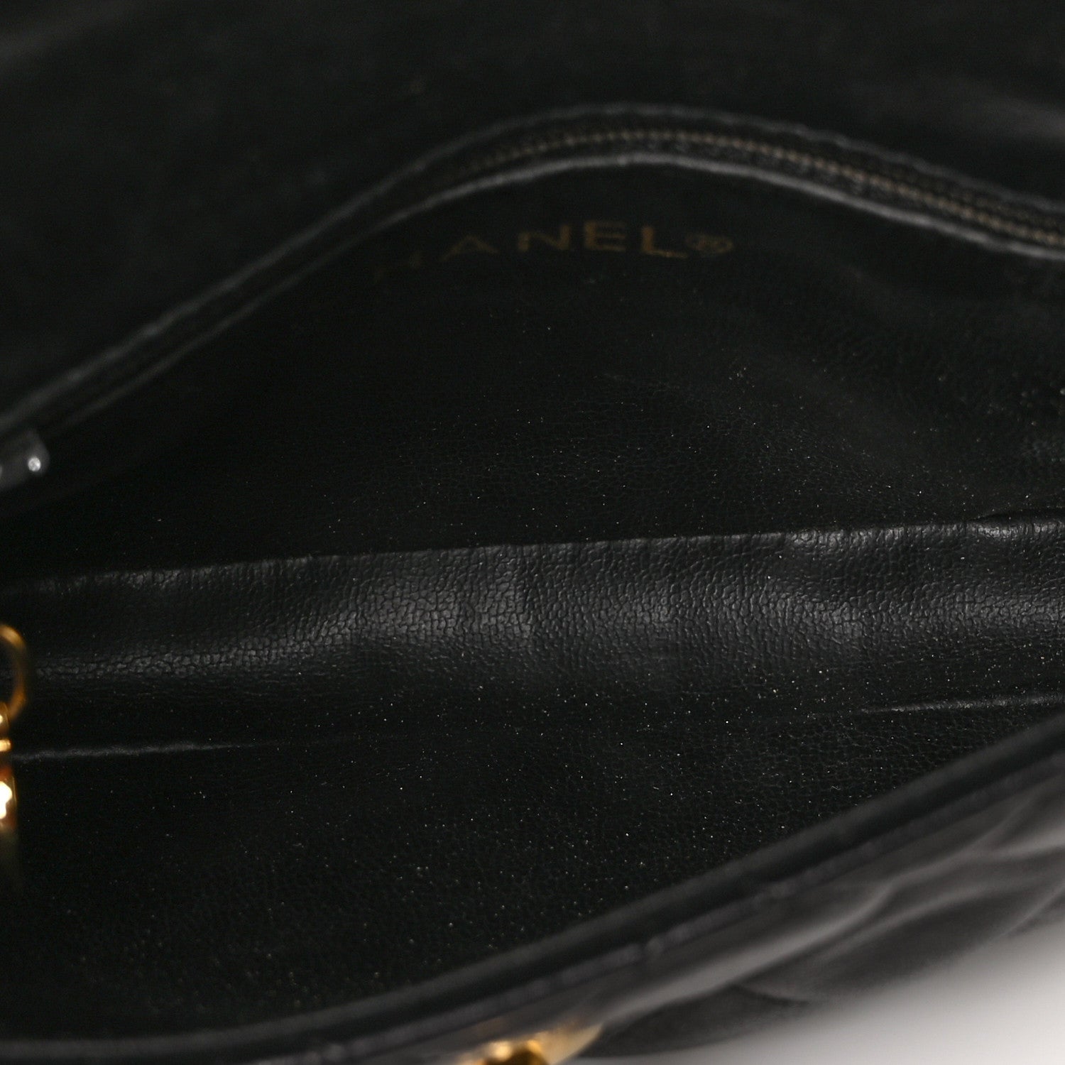 Chanel Lambskin Quilted Flap Waist Belt Bag 75 30 Black 4 of 8