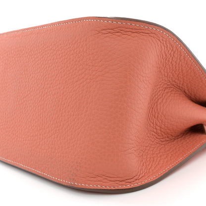 Hermes Taurillon Clemence Jypsiere 28 Crevette 10 of 14