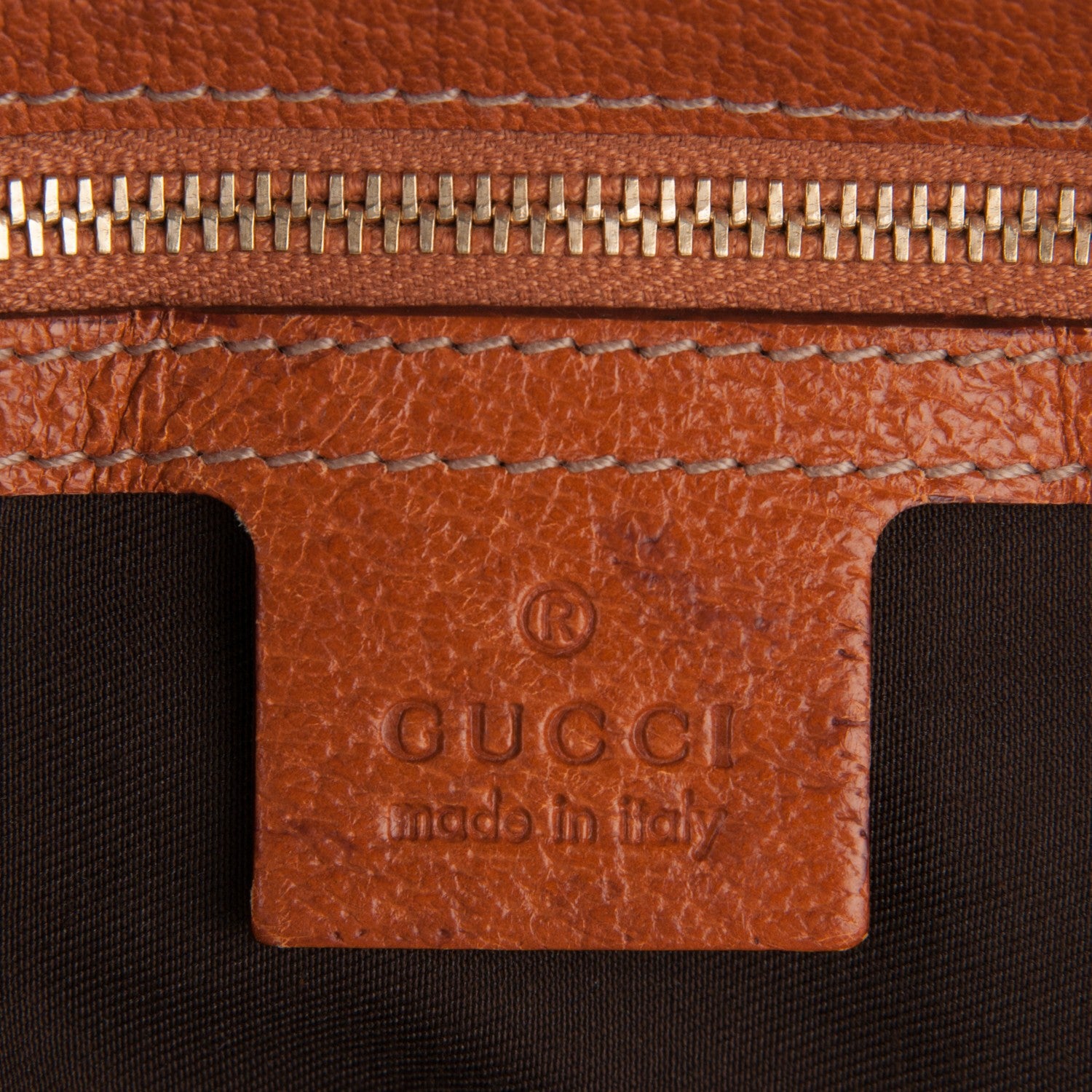 Gucci Monogram Large Horsebit Chain Hobo Brown 6 of 7