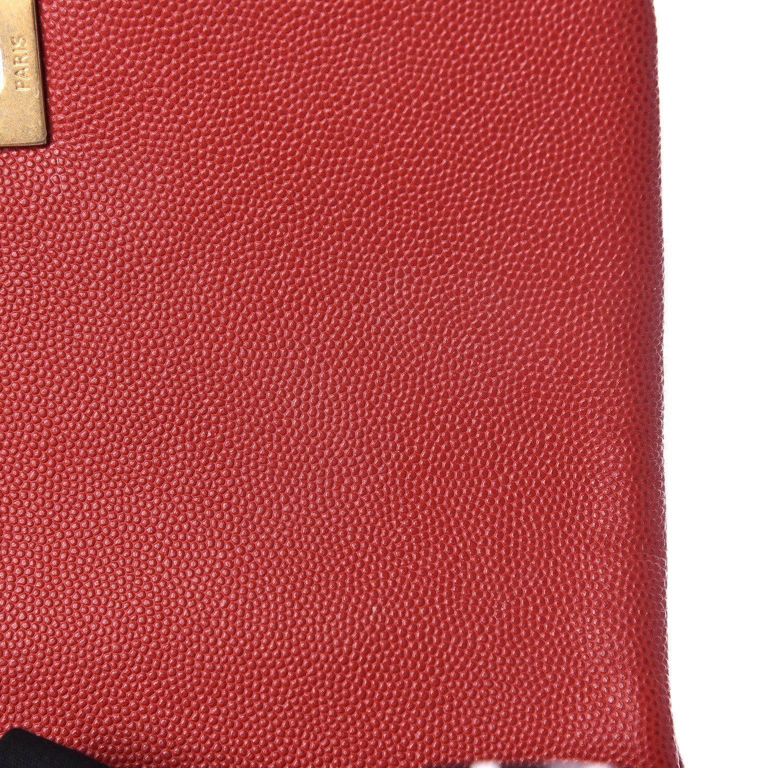 Chanel Caviar Lizard Quilted Mini Coco Handle Flap Red 12 of 13