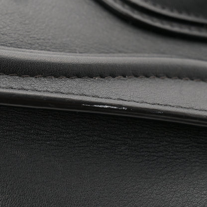 Celine Smooth Calfskin Nano Luggage Black 17 of 18