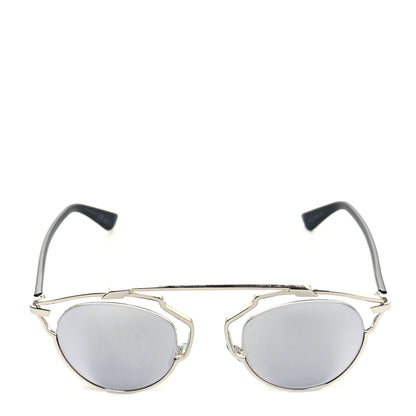 Christian Dior So Real Sunglasses Silver 2 of 9