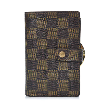 Louis Vuitton Damier Ebene French Purse Wallet 1 of 9